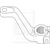UJD01042    Steering Arm---Left---Replaces R217614